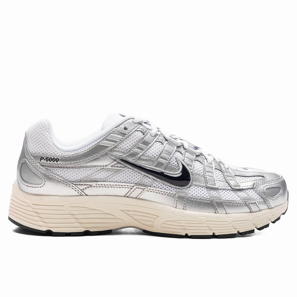 P-6000 - White/Black/Metallic Silver/Flat Silver