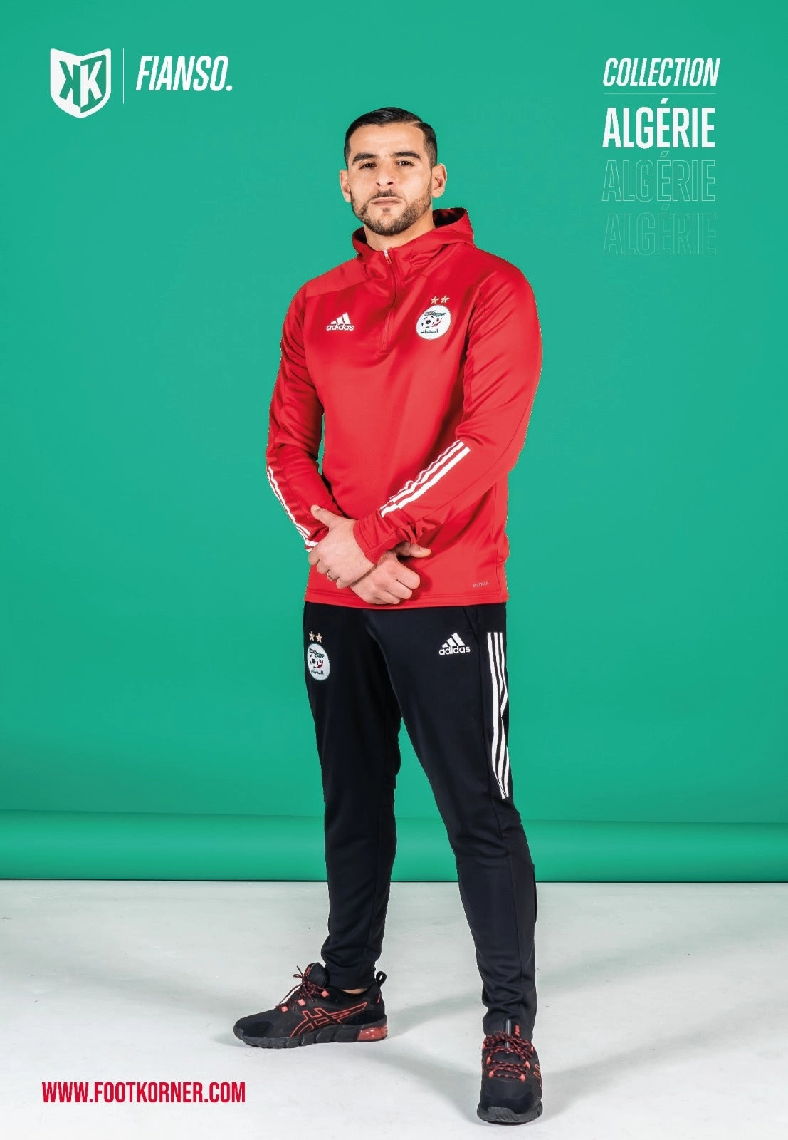 Pantalon d'entrainement Algérie 2021 - Noir