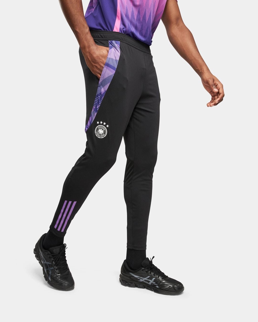 Pantalon d'entrainement Allemagne 2024 - Noir/Violet