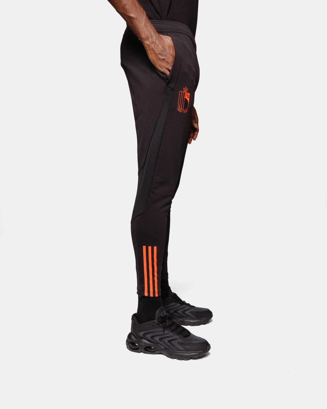 Pantalon d'entrainement Belgique 2022 - Noir/Rouge