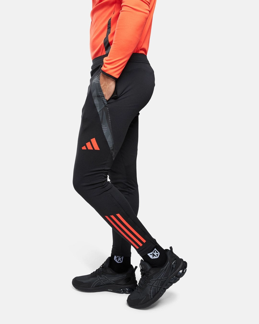 Pantalon d'entrainement Colombie 2024 - Noir/Orange