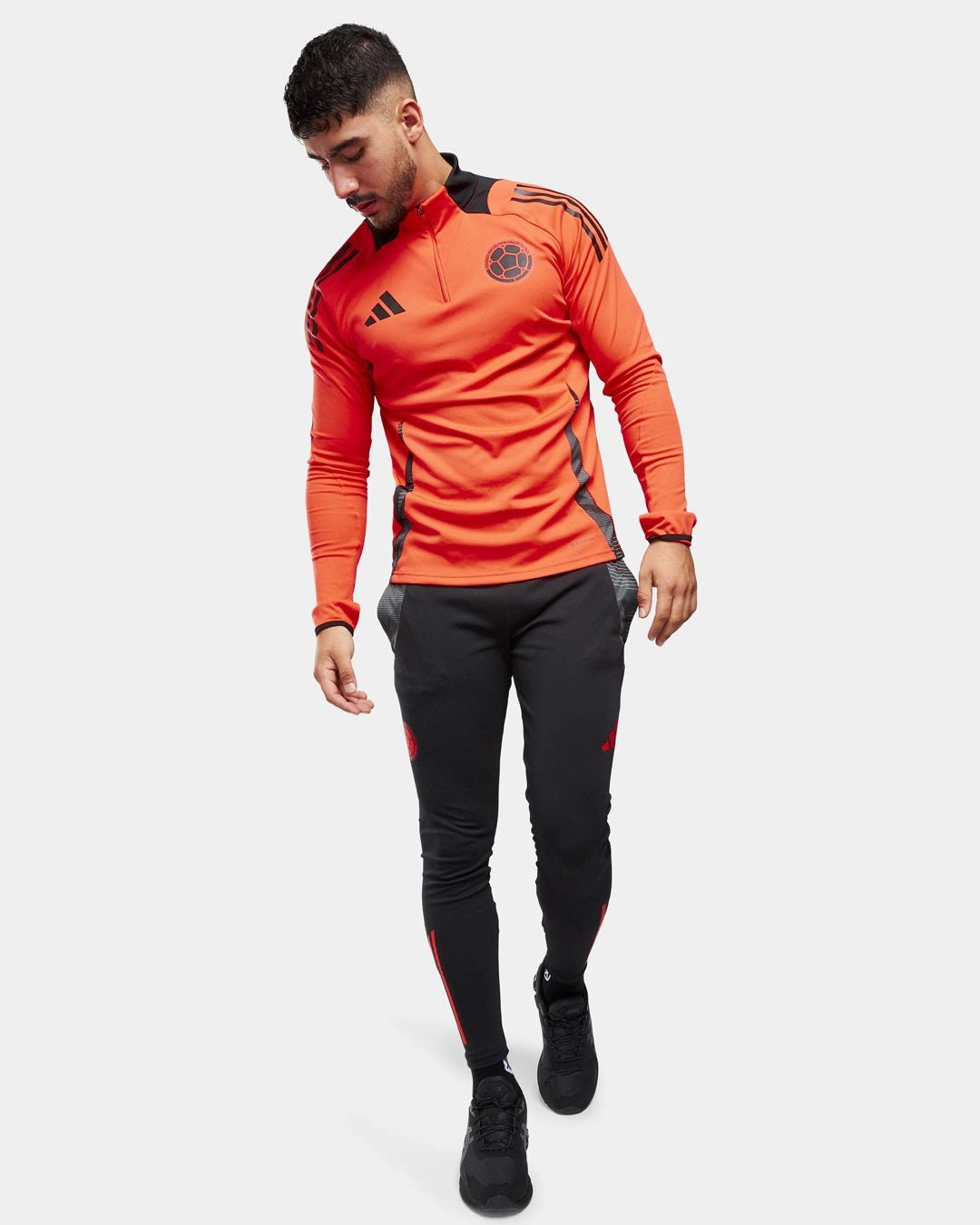 Pantalon d'entrainement Colombie 2024 - Noir/Orange