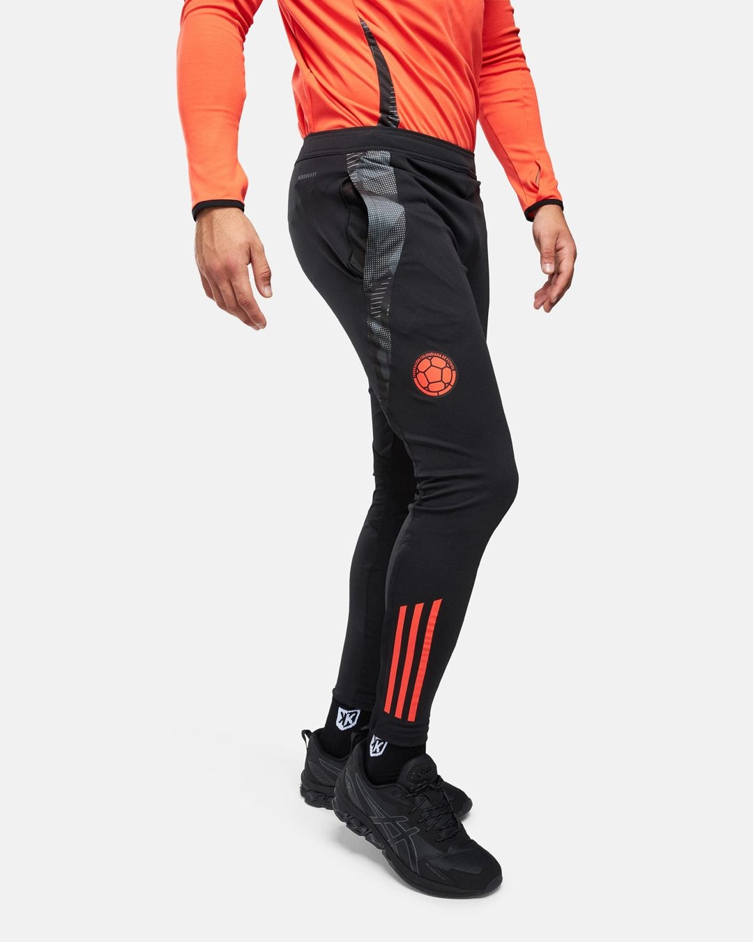 Pantalon d'entrainement Colombie 2024 - Noir/Orange