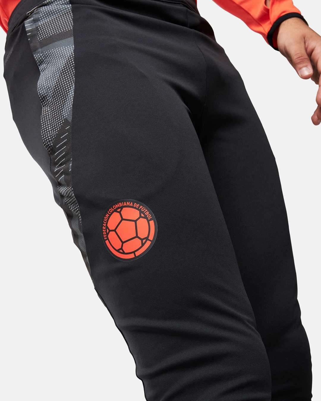 Pantalon d'entrainement Colombie 2024 - Noir/Orange