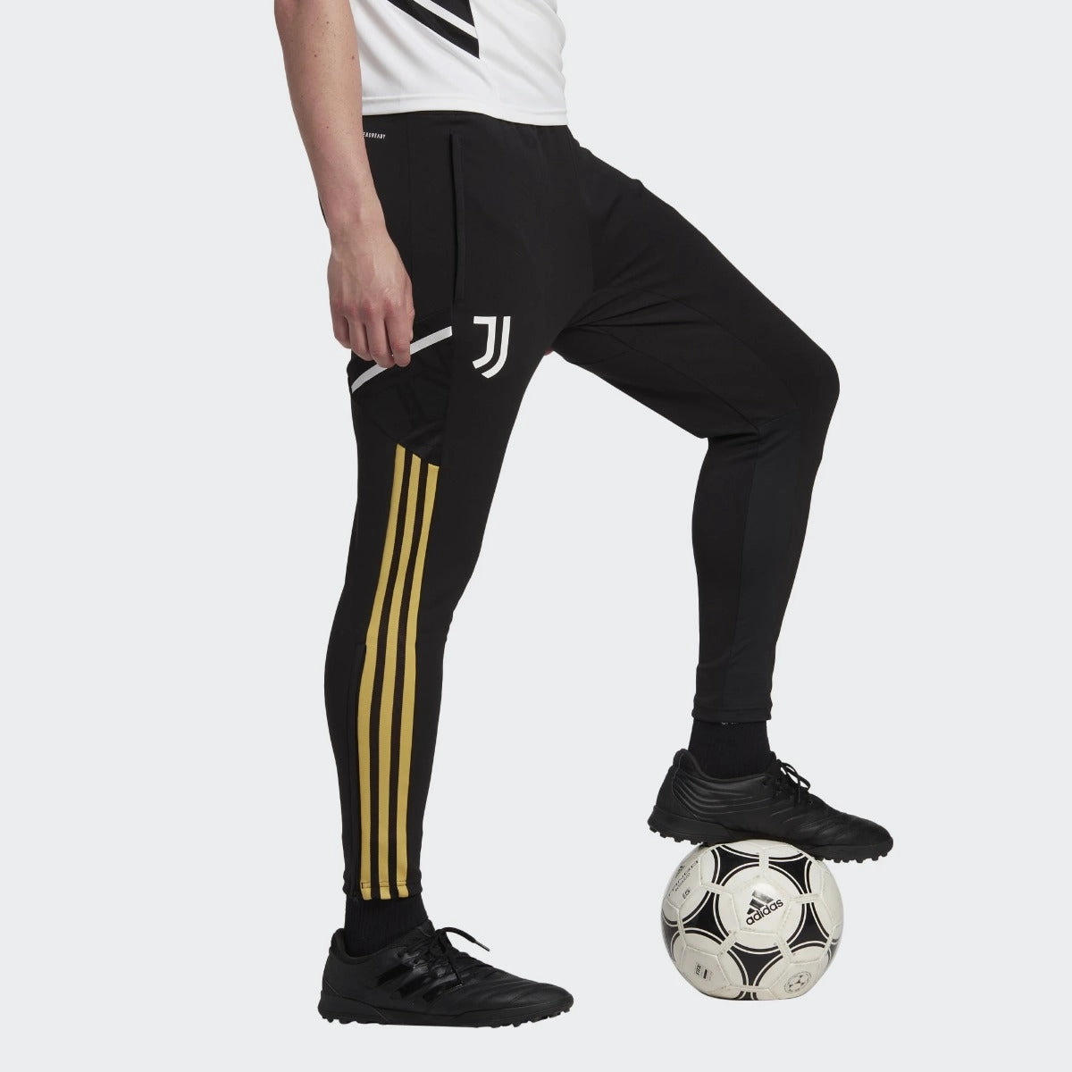 Pantalon d'entrainement Juventus 2022/2023 - Noir/Blanc/Doré