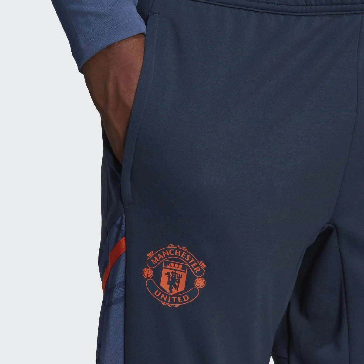 Pantalon d'entrainement Manchester United Condivo 2022/2023 - Bleu/Orange