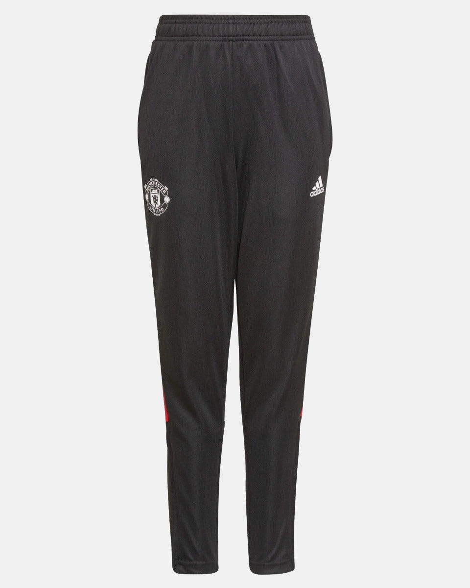 Pantalon d'entrainement Manchester United Junior 2022 - Noir/Rouge
