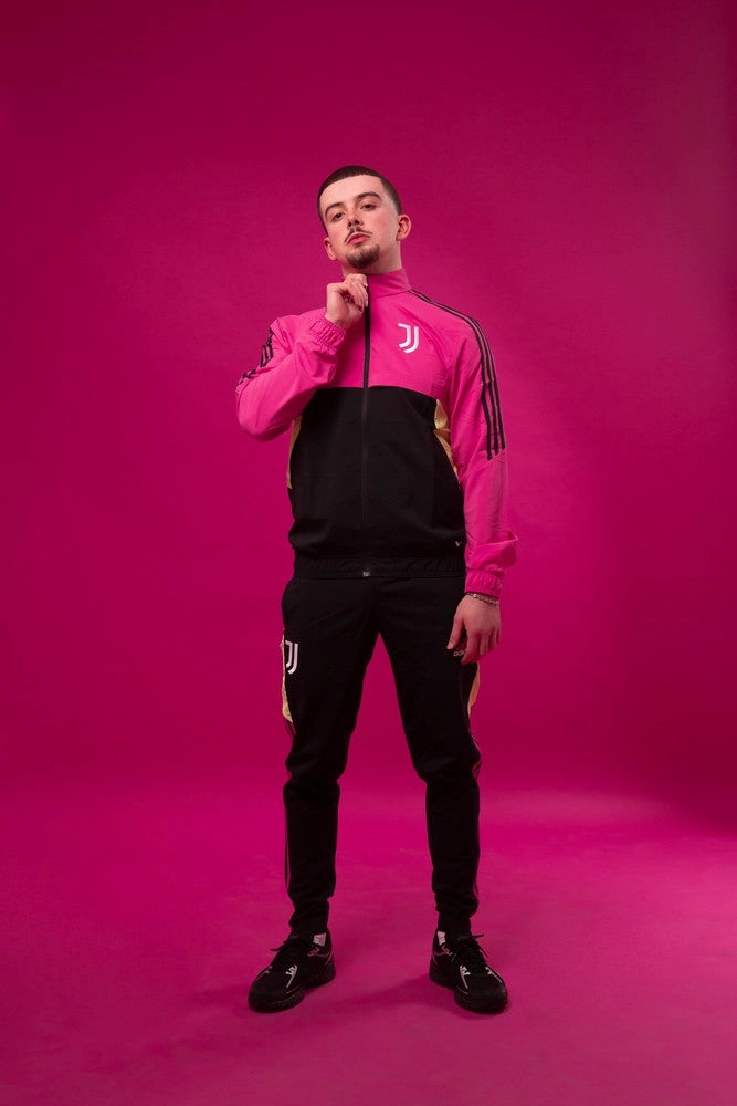 Pantalon de survêtement Juventus - Noir/Rose