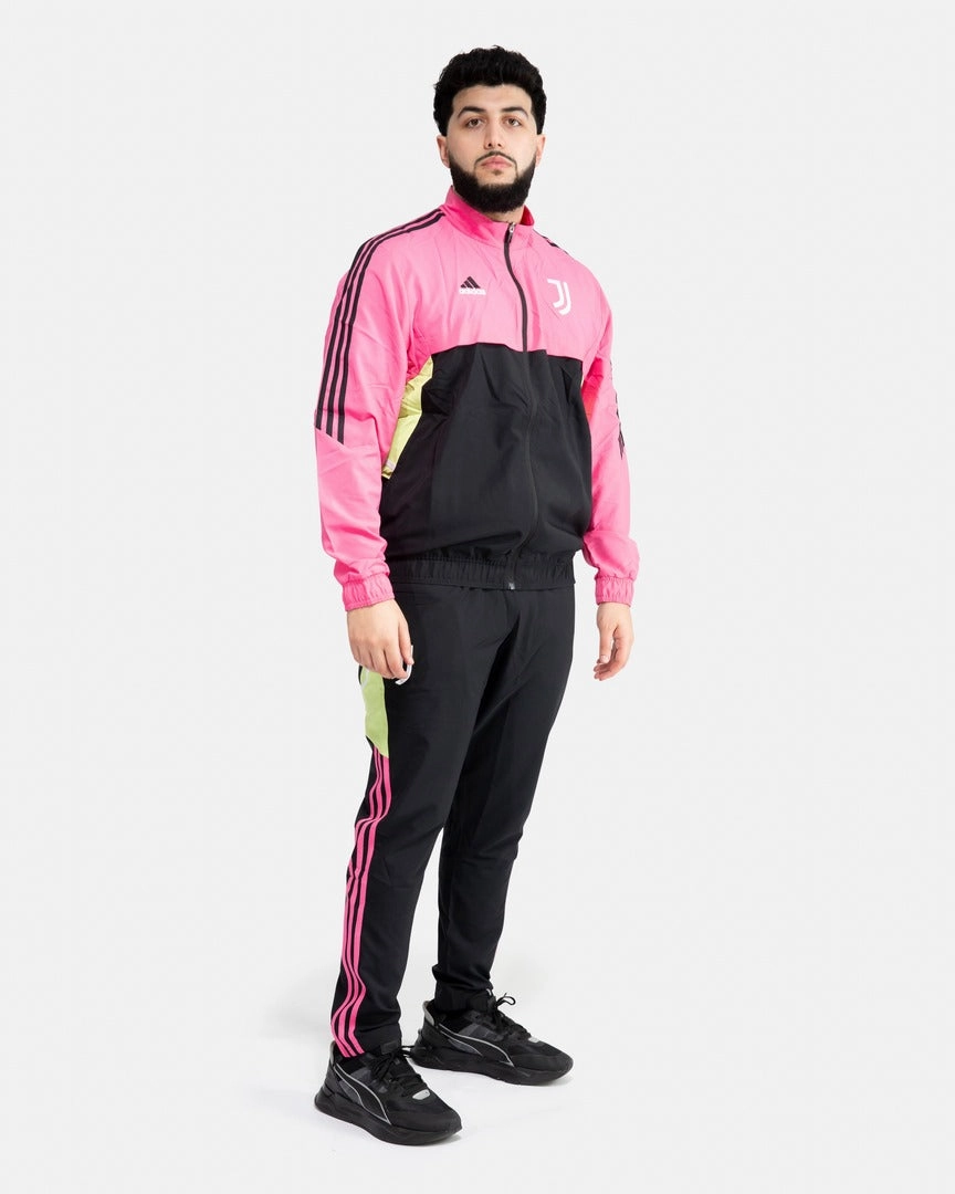 Pantalon de survêtement Juventus - Noir/Rose