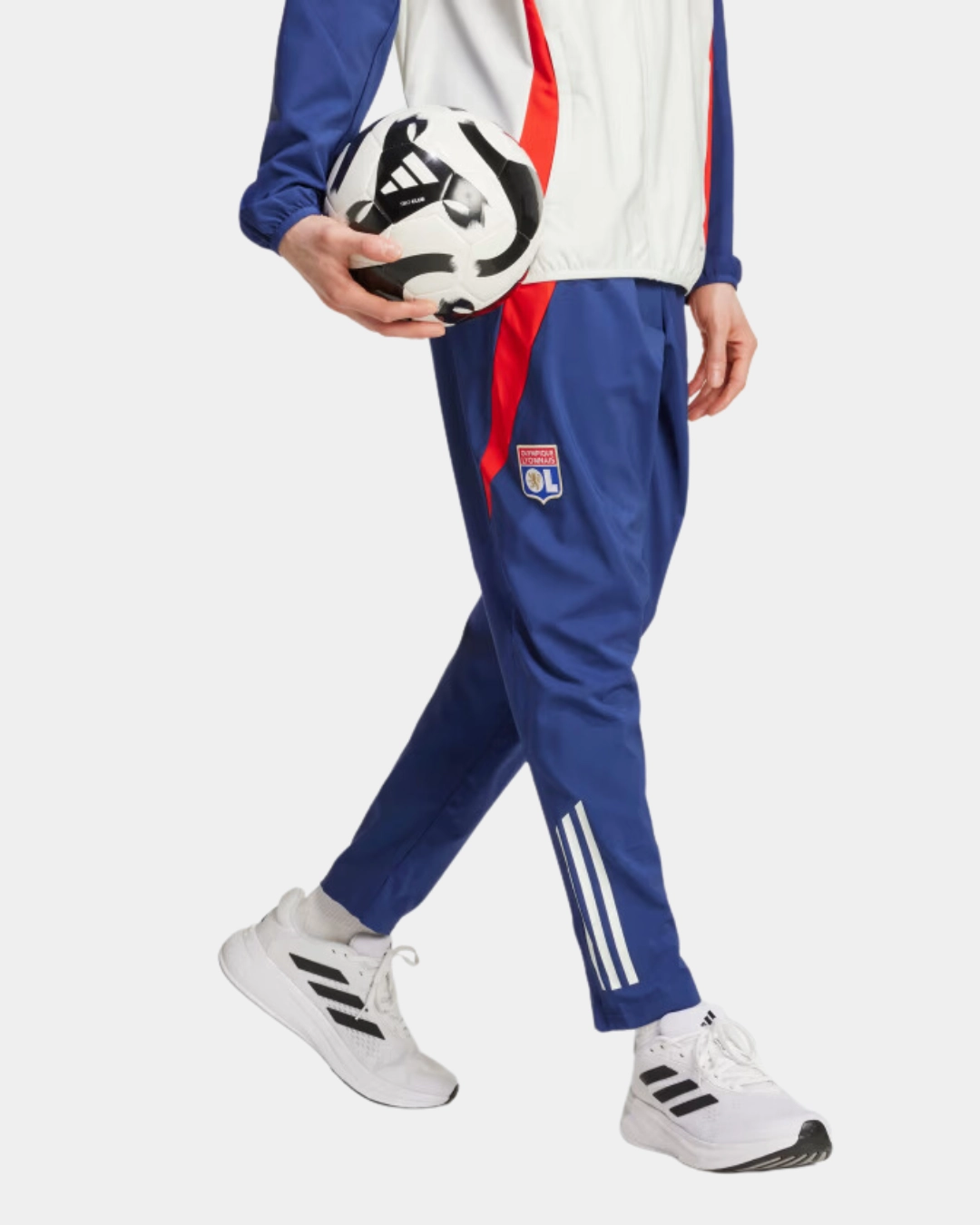 Pantalon de survêtement OL 2024/2025 - Bleu/Rouge