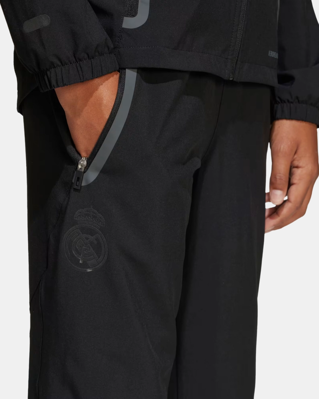 Pantalon de survêtement Real Madrid Junior 2024/2025 - Noir