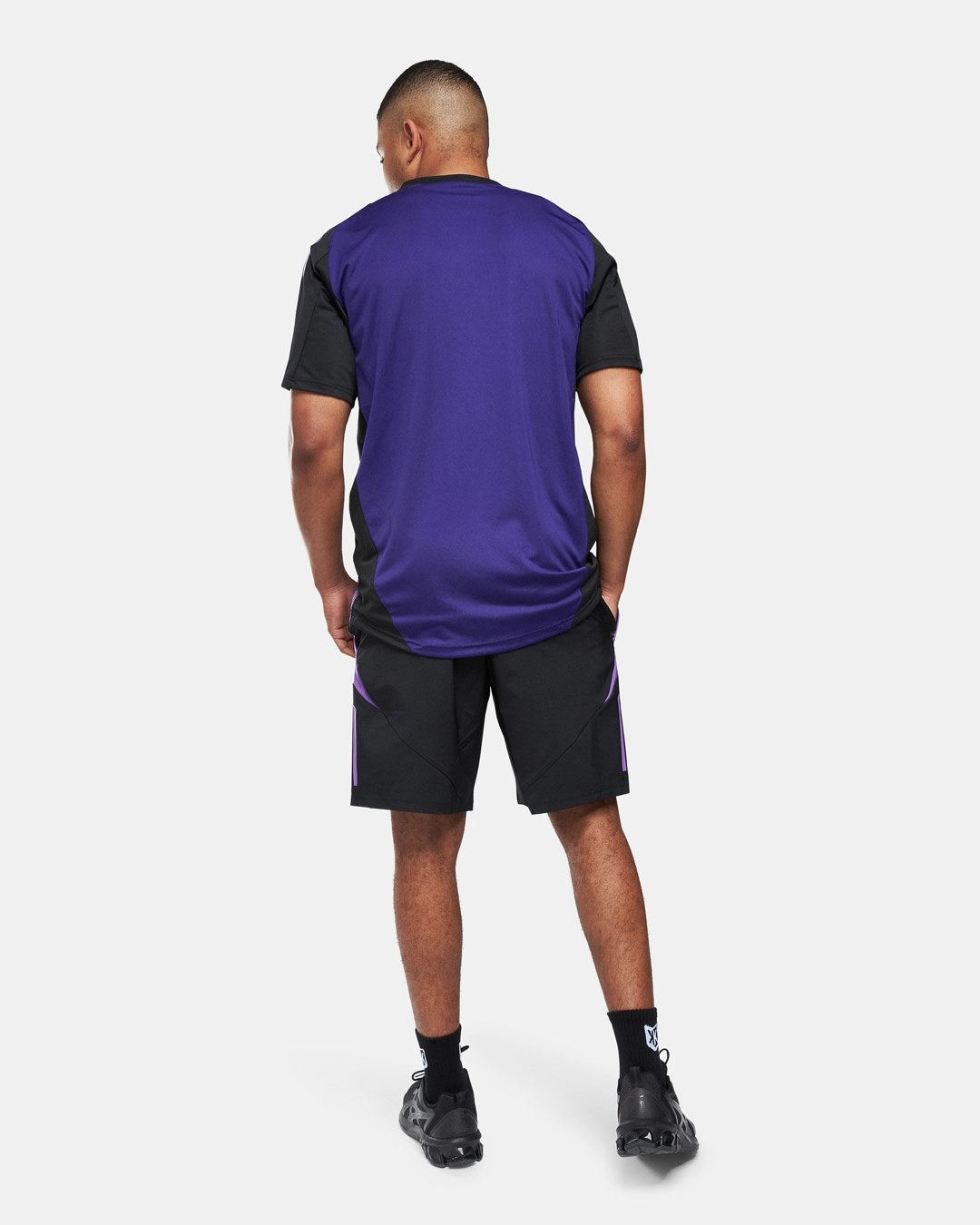 Short d'entrainement Allemagne 2024 - Noir/Violet