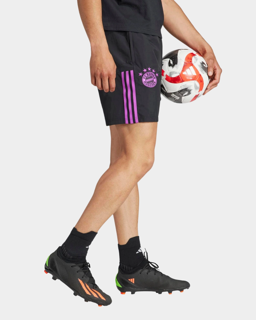 Short d'entrainement Bayern Munich - Noir/Violet/Vert