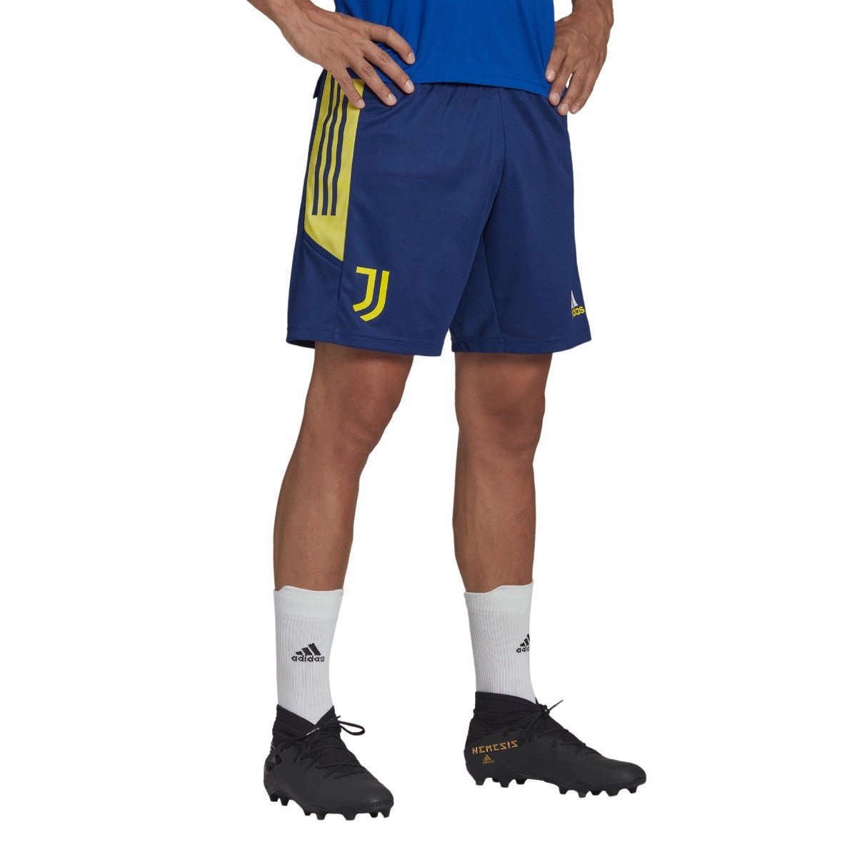 Short d'entrainement Juventus 2021/2022 - Bleu/Jaune