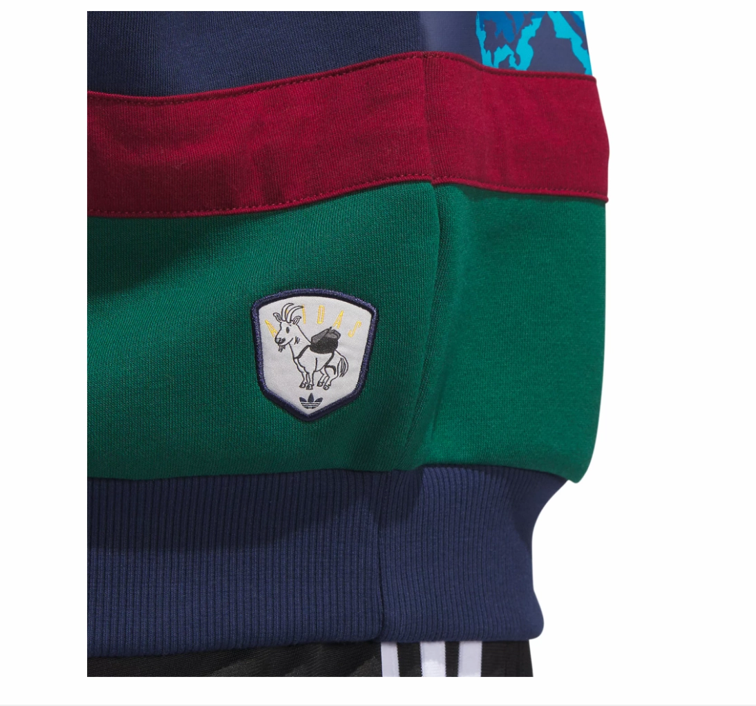 SKY MOUNTAIN CREW SWEATER INDIGO