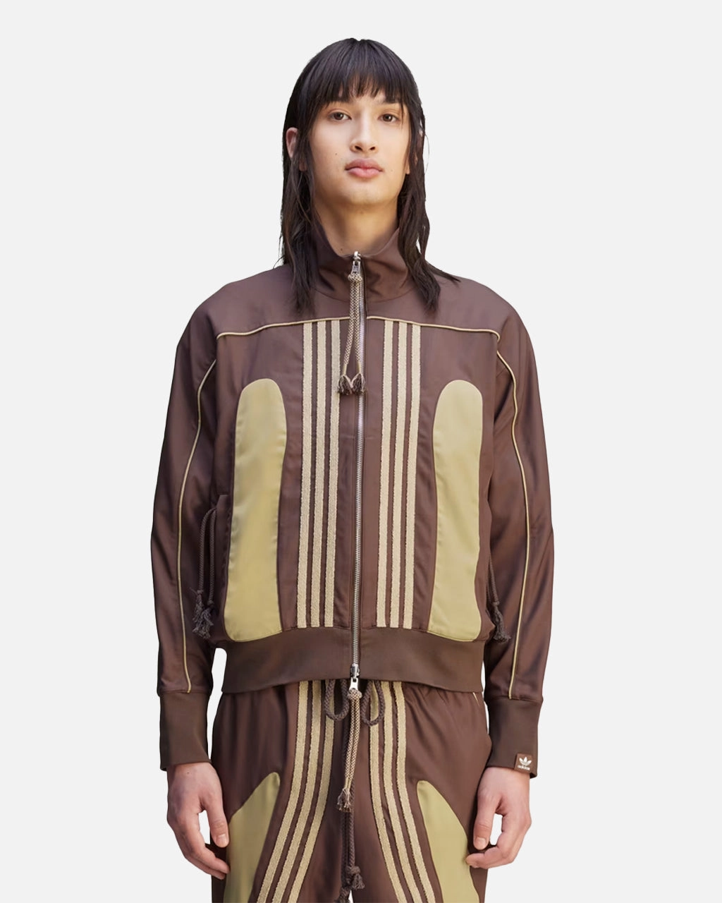Song for the Mute x adidas Spring Woven Jacket Brown