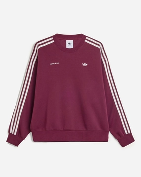 Sporty & Rich x adidas WMNS Sweatshirt 'Maroon'