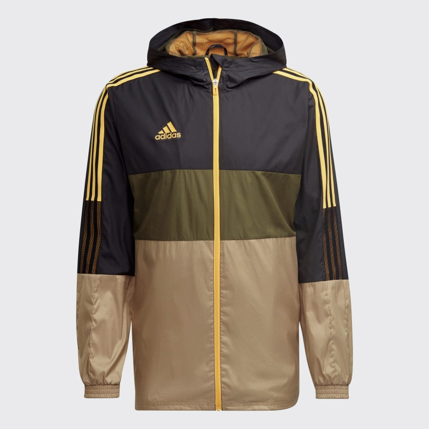 Veste Capuche Adidas Sportswear Tiro - Noir/kaki