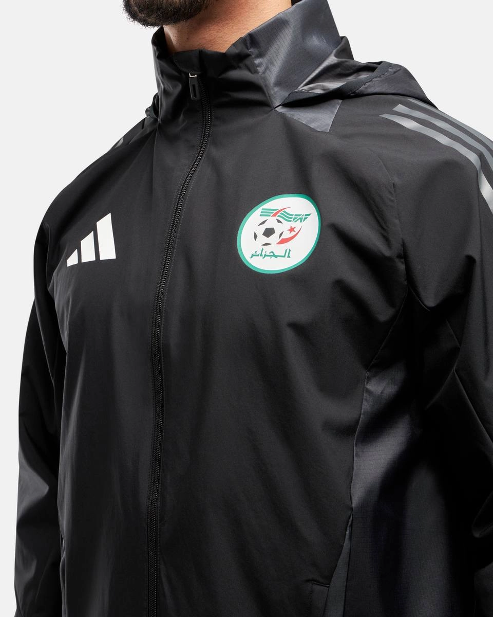 Veste coupe-vent Algérie 2025 - Noir/Gris