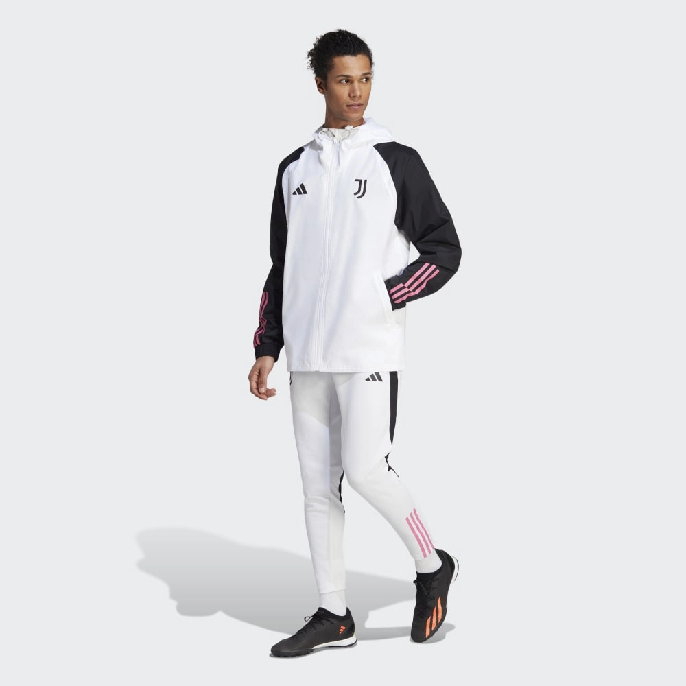 Veste Coupe-Vent Juventus - Blanc/Noir