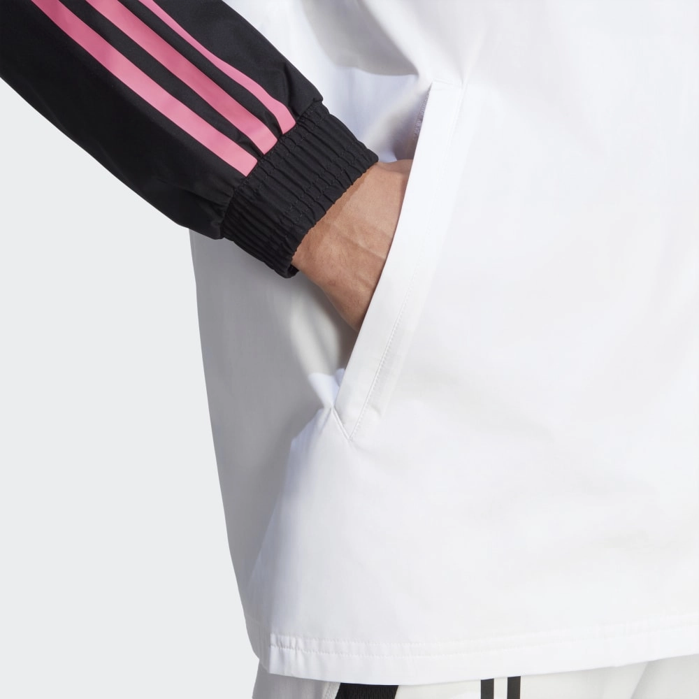 Veste Coupe-Vent Juventus - Blanc/Noir