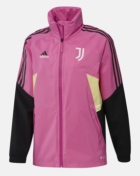 Veste Coupe-vent Juventus - Rose/Noir