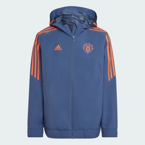 Veste Coupe-Vent Manchester United Junior 2022/2023 -  Bleu/Orange