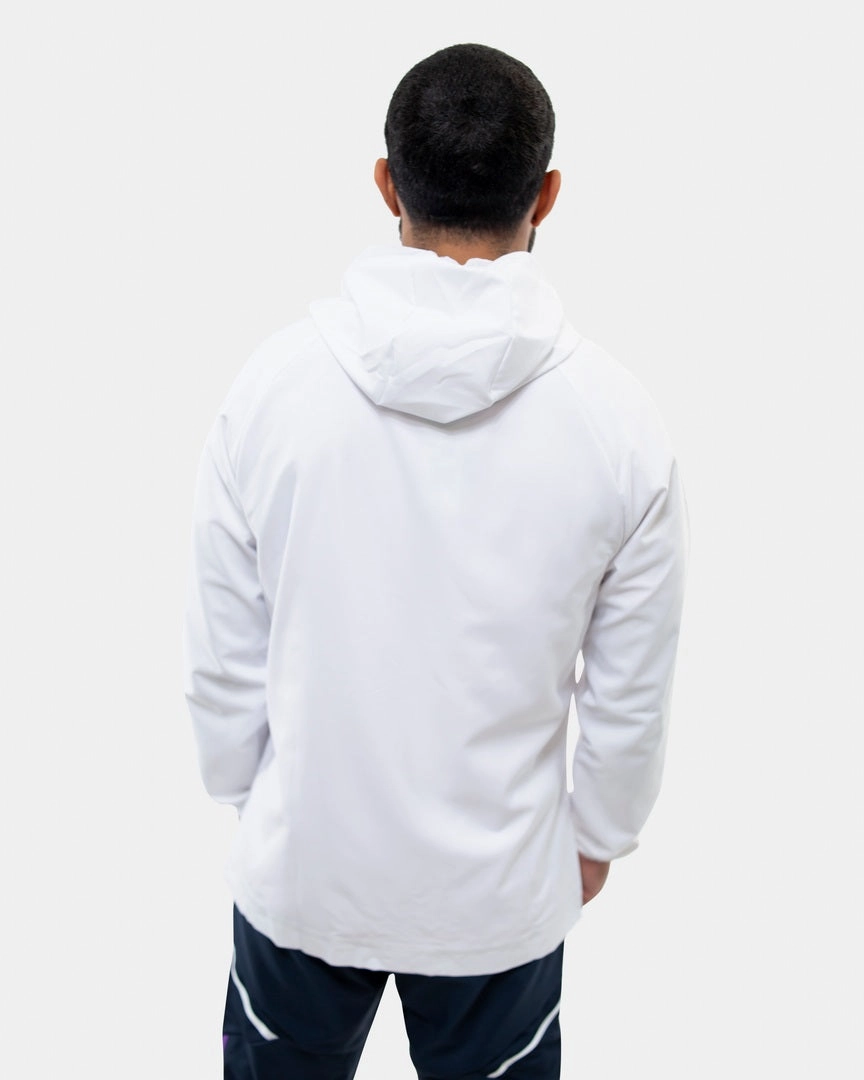 Veste Coupe-Vent Real Madrid 2022/2023 - Blanc/Bleu