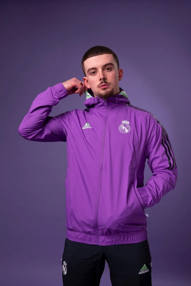 Veste Coupe-Vent Real Madrid 2022/2023 - Violet