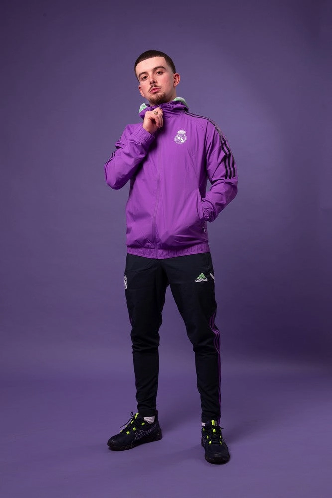 Veste Coupe-Vent Real Madrid 2022/2023 - Violet
