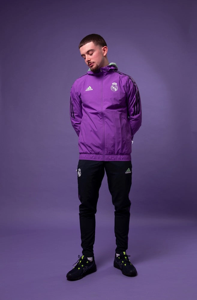 Veste Coupe-Vent Real Madrid 2022/2023 - Violet