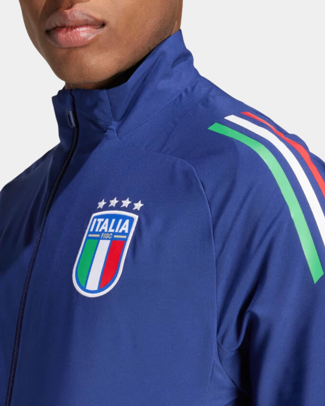 Veste de survêtement Italie 2024 - Bleu