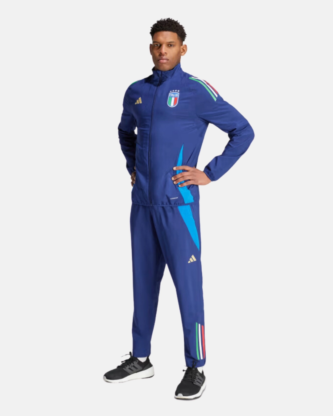 Veste de survêtement Italie 2024 - Bleu