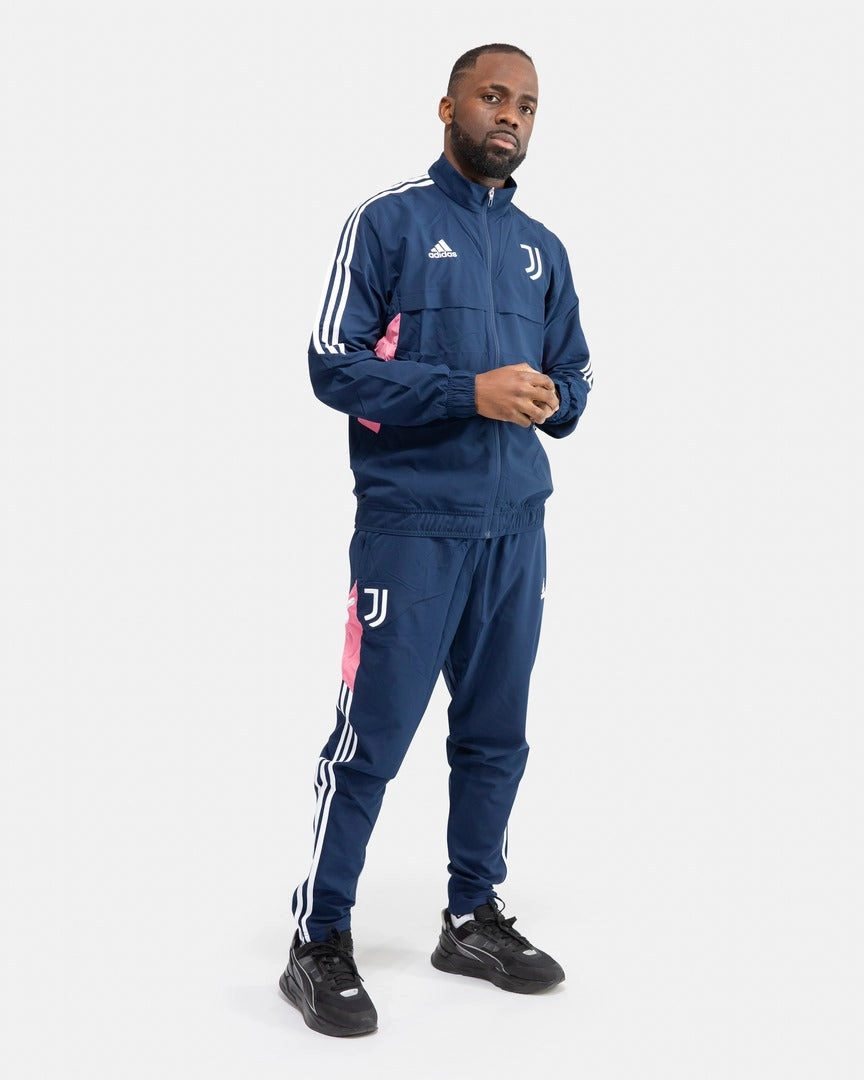 Veste de survêtement Juventus 2022/2023 - Bleu/Rose/Blanc