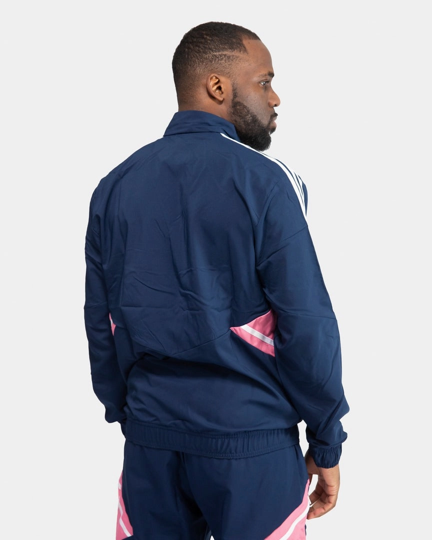 Veste de survêtement Juventus 2022/2023 - Bleu/Rose/Blanc