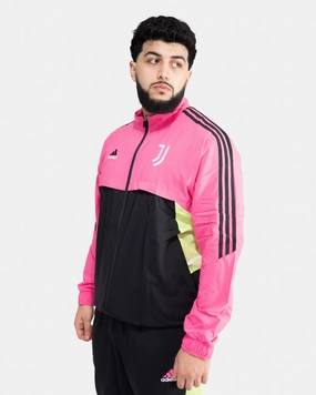 Veste de survêtement Juventus - Noir/Rose