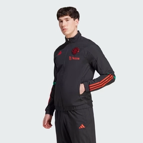 Veste de survêtement Manchester United - Noir/Rouge/Vert