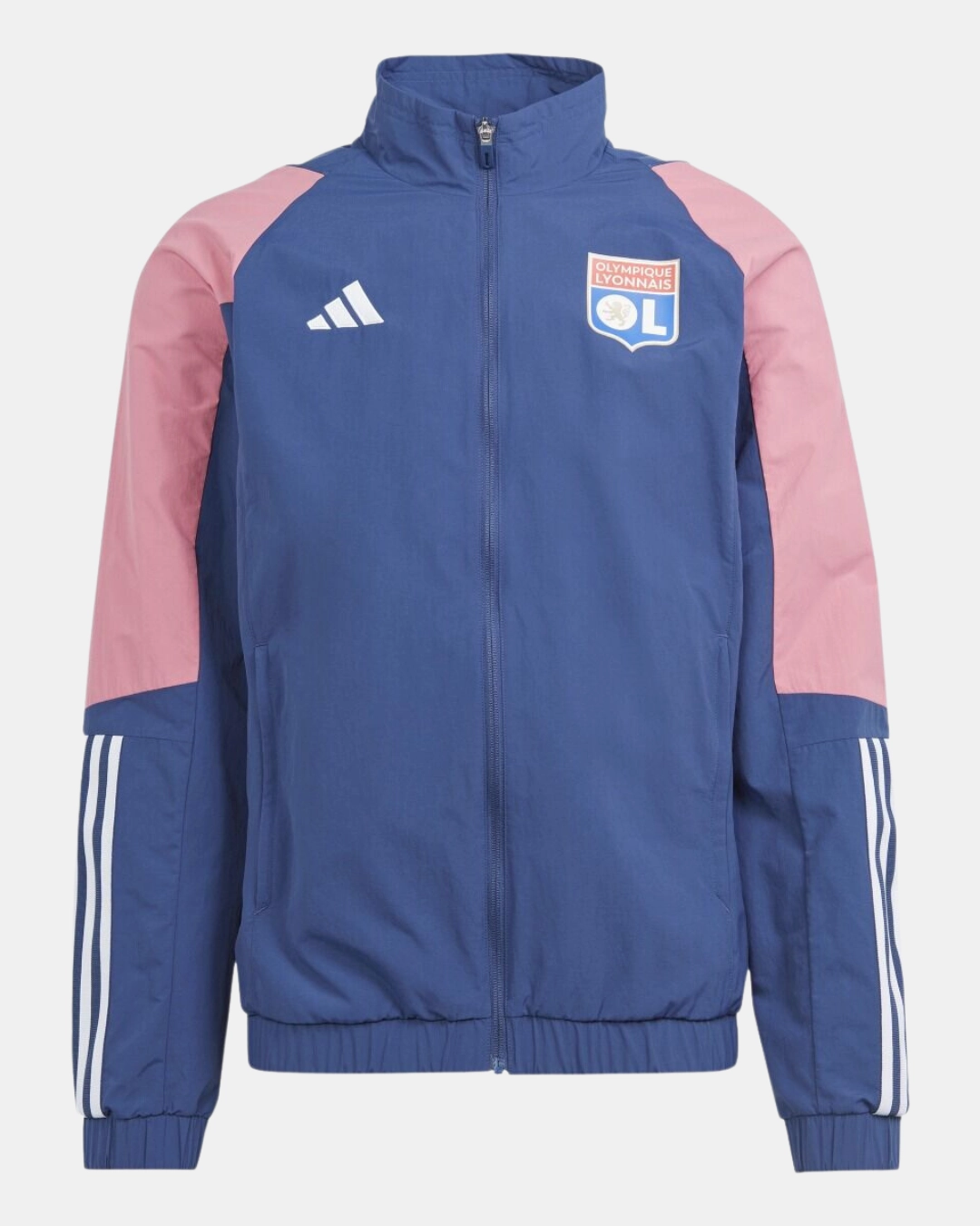 Veste de survêtement OL - Bleu/Rose