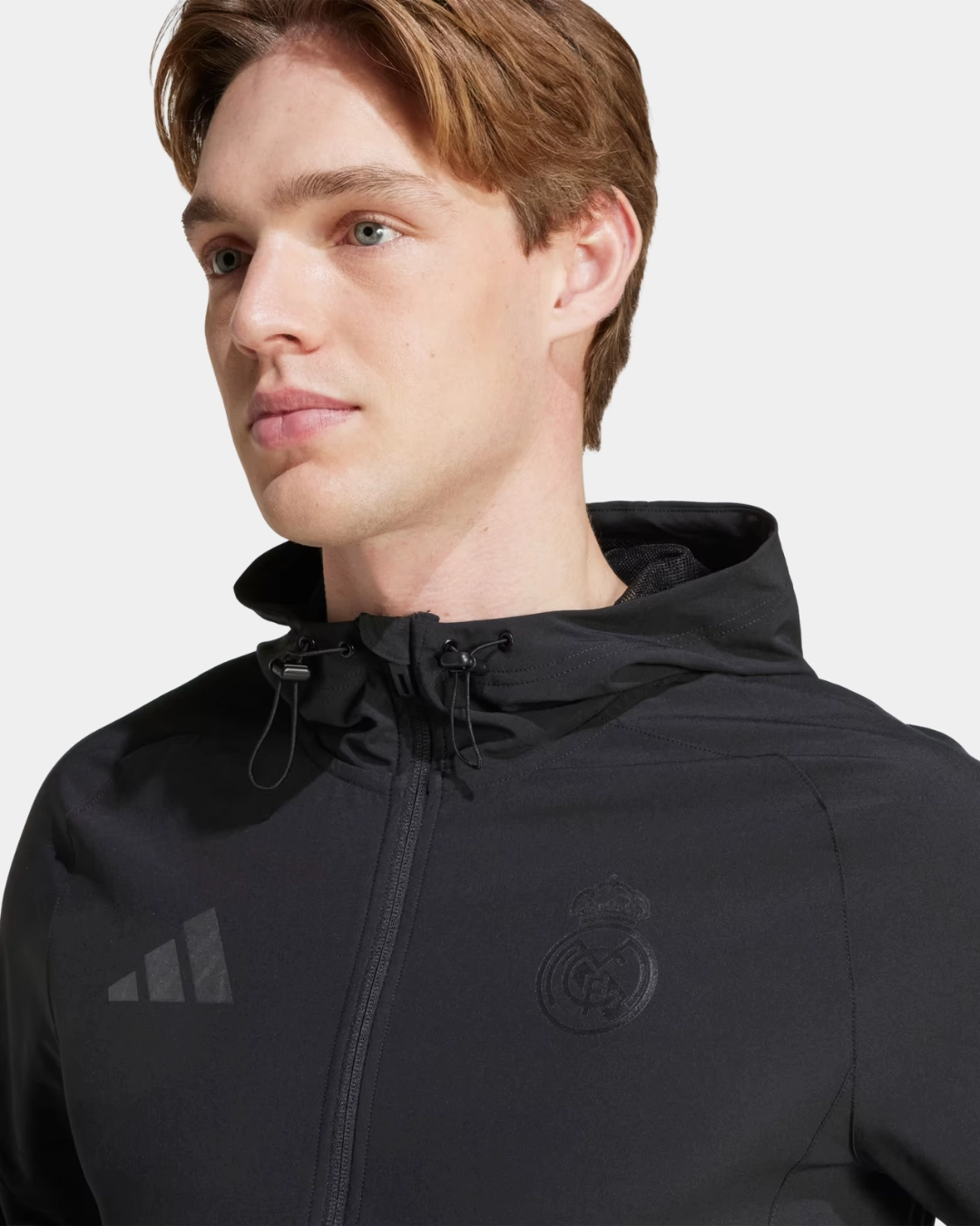 Veste de survêtement Real Madrid 2024/2025 - Noir