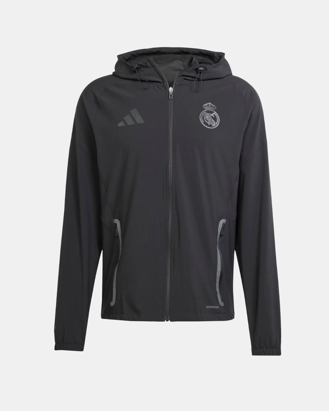 Veste de survêtement Real Madrid 2024/2025 - Noir