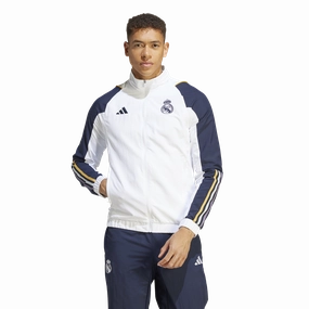 Veste de survêtement Real Madrid - Blanc/Bleu/Jaune