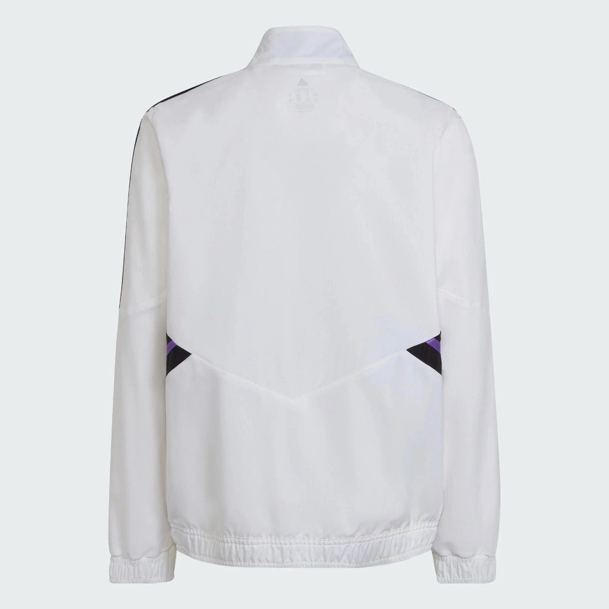 Veste de survêtement Real Madrid Condivo Junior 2022 - Blanc/Noir/Violet