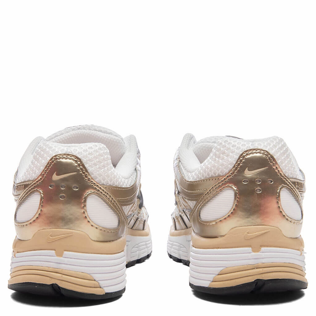 Women's P-6000 Gold - White/Black/Grain/Metallic Gold Grain