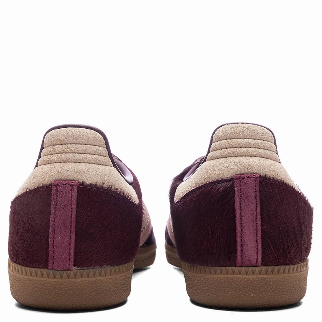 Women's Samba OG - Sand Strata/Maroon/Warm Clay