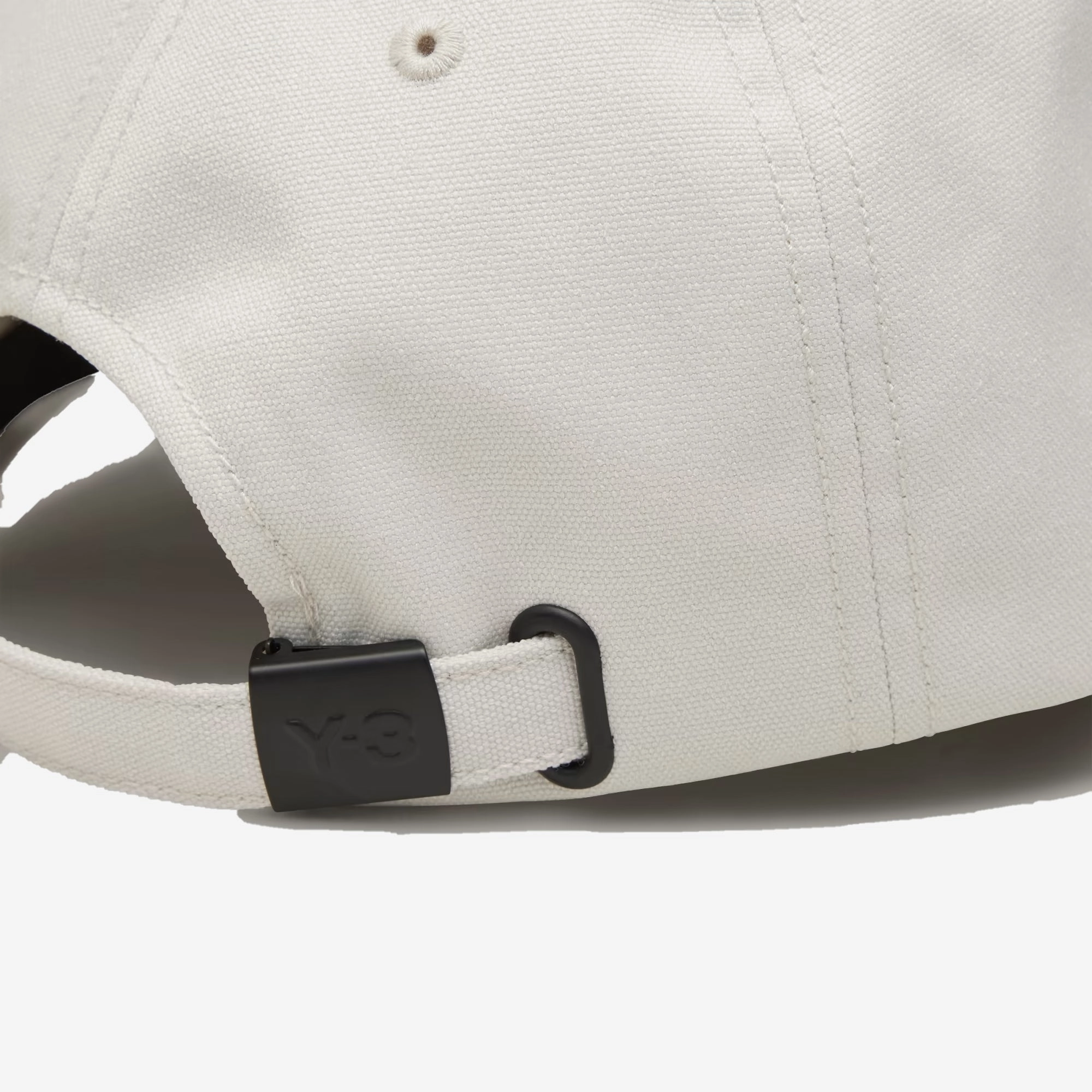 Y-3 | FRONT WEBBING CAP  { TALC