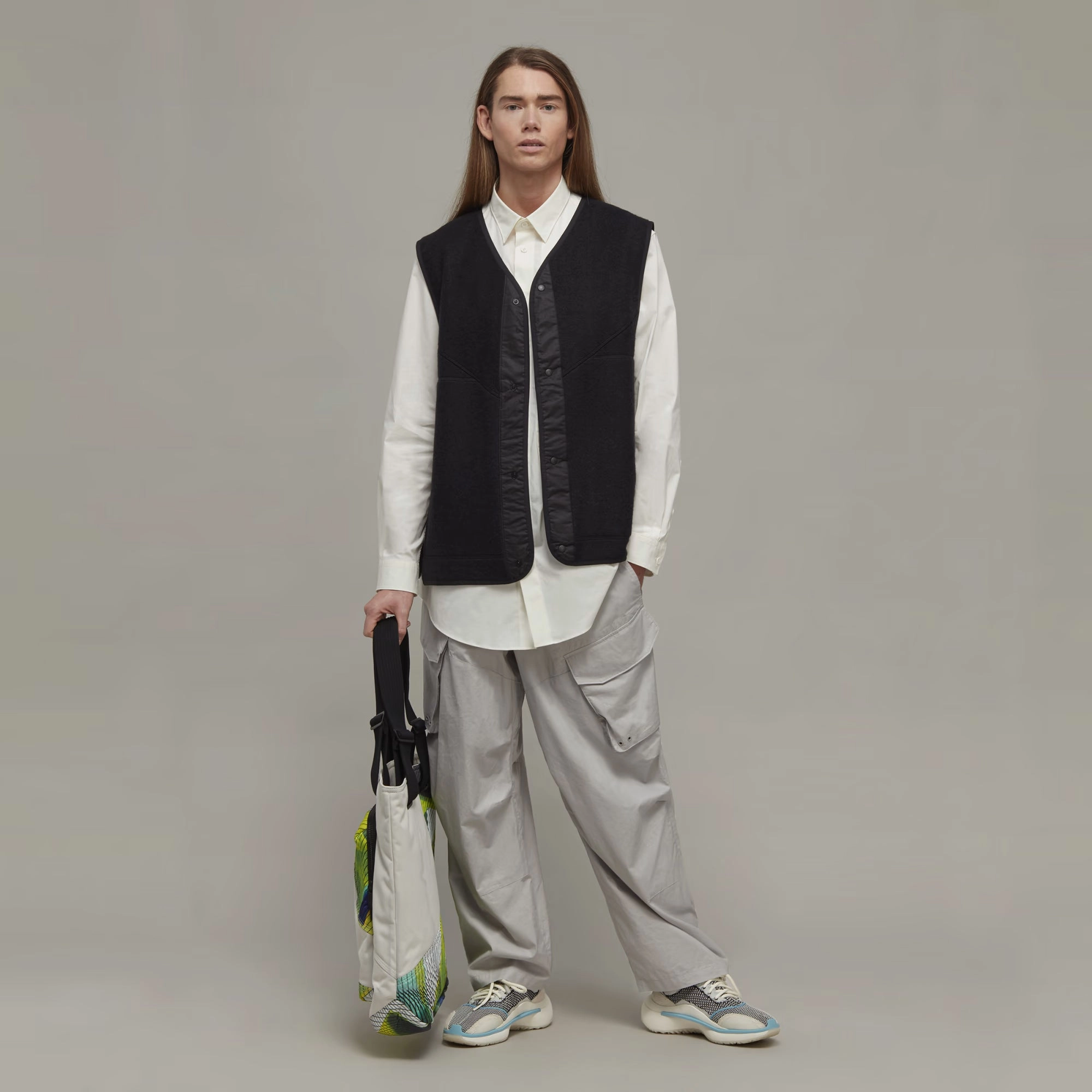 Y-3 | SHIRT  { OFF WHITE