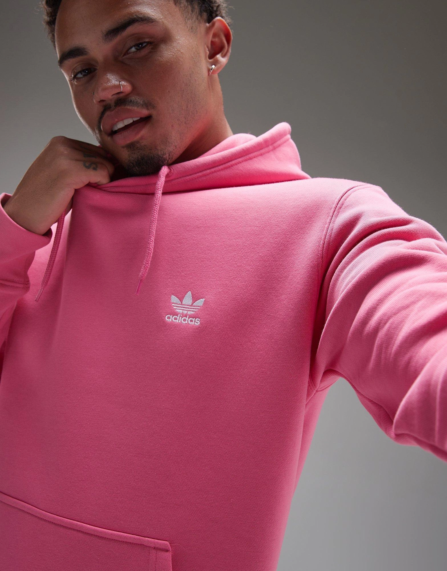סווטשירט קפוצ'ון Trefoil Essential Fleece | גברים