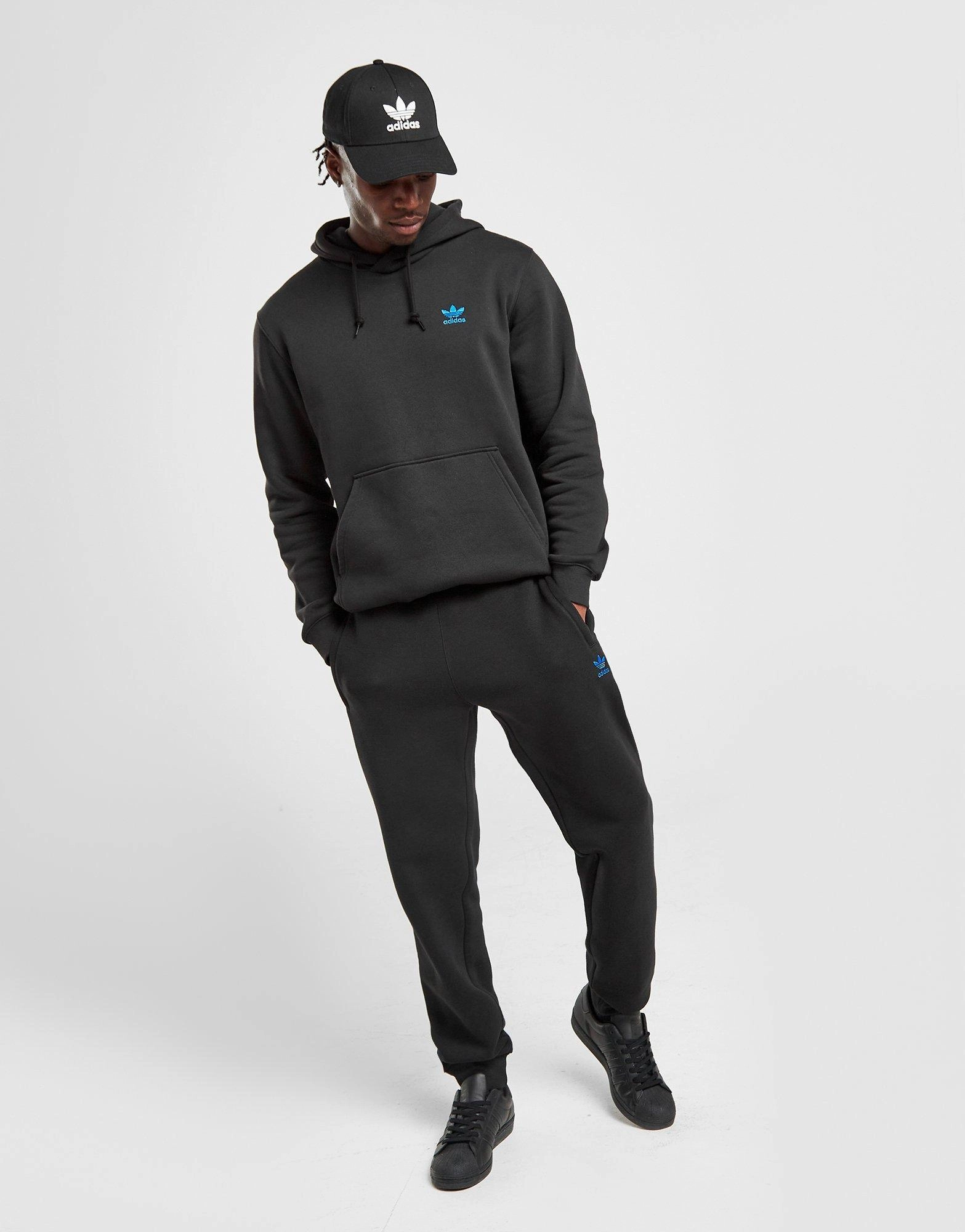 סווטשירט קפוצ'ון Trefoil Essential Fleece | גברים